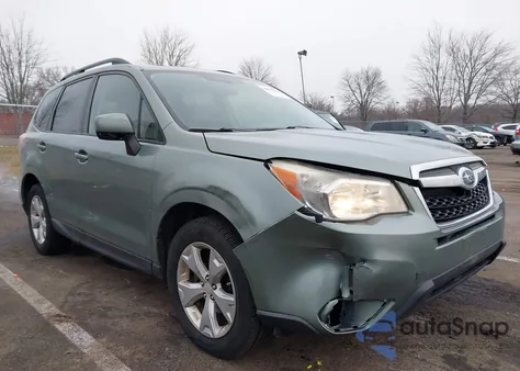 2015 Subaru Forester 2.5I Premium z USA, uszkodzony, nr VIN JF2SJADC6FH422348